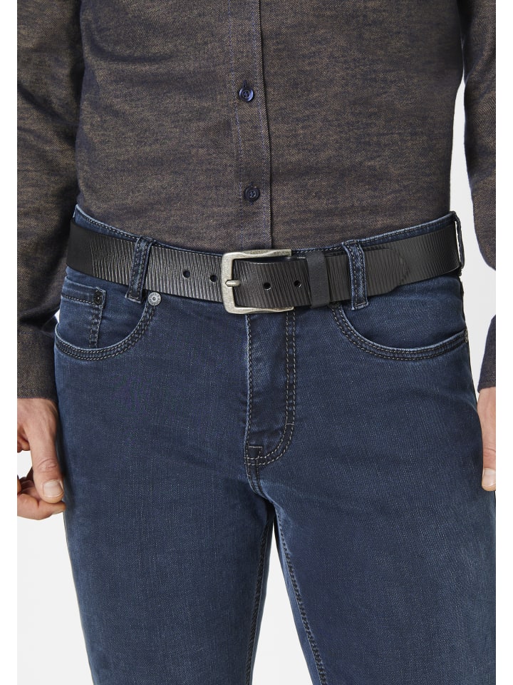 Paddock's Ledergürtel in schwarz günstig kaufen