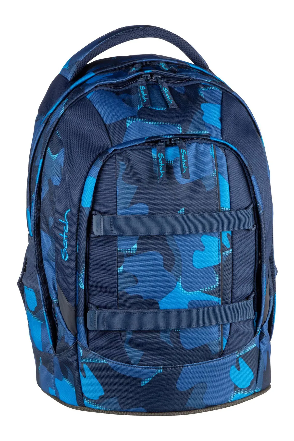 satch  Schulrucksack - Blau - Unifarben