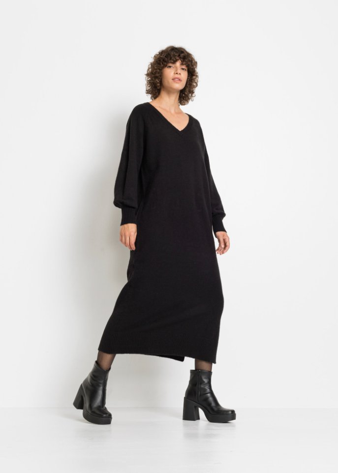 Oversized Strickkleid