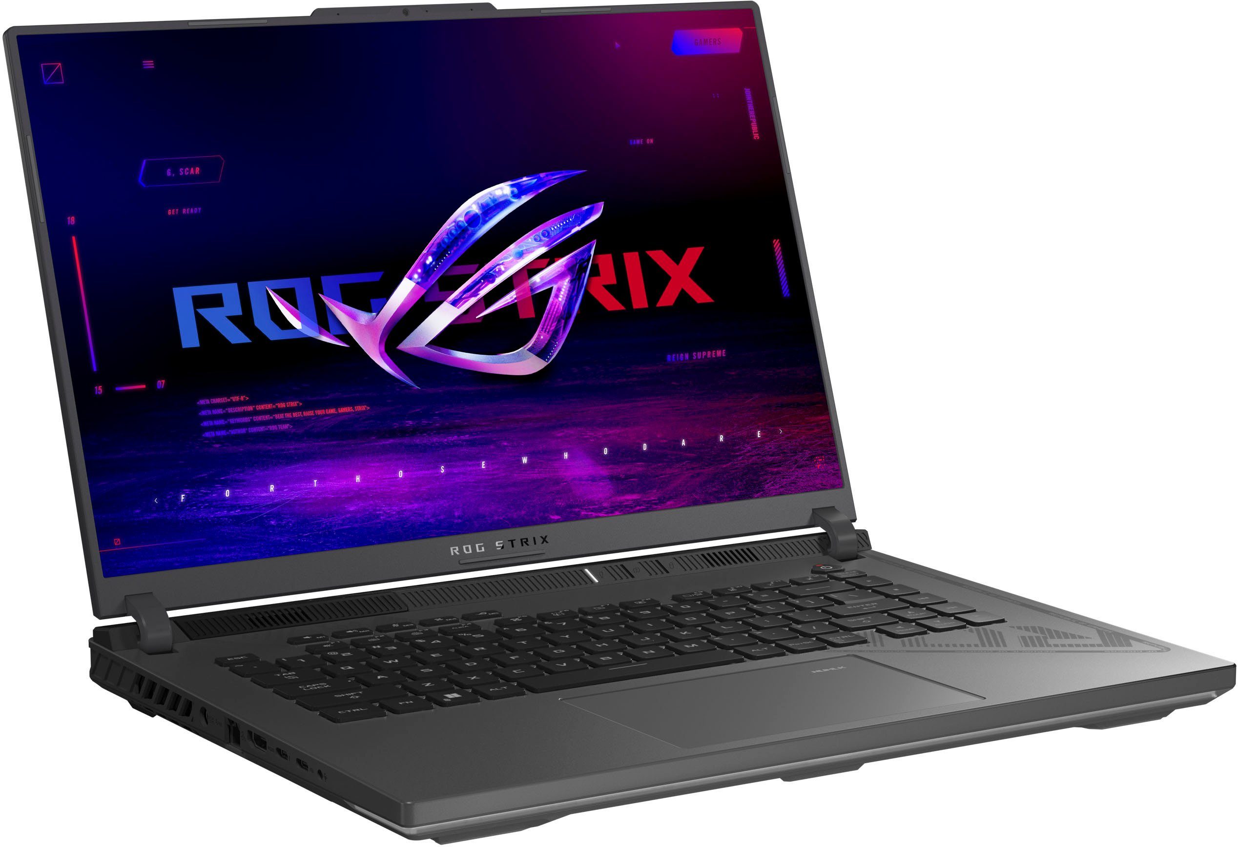 Asus ROG Strix G614JU-N3220W Gaming-Notebook (40,6 cm/16 Zoll, Intel Core i7 13650HX, GeForce RTX 4050, 1000 GB SSD)