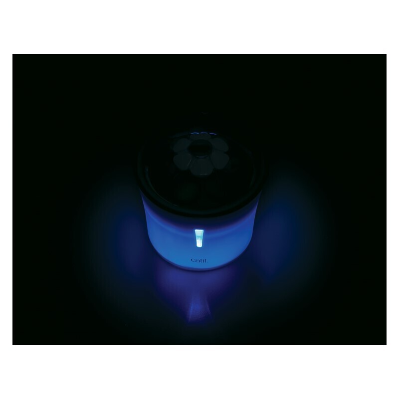 Catit Trinkbrunnen Catit LED-Blumentrinkbrunnen