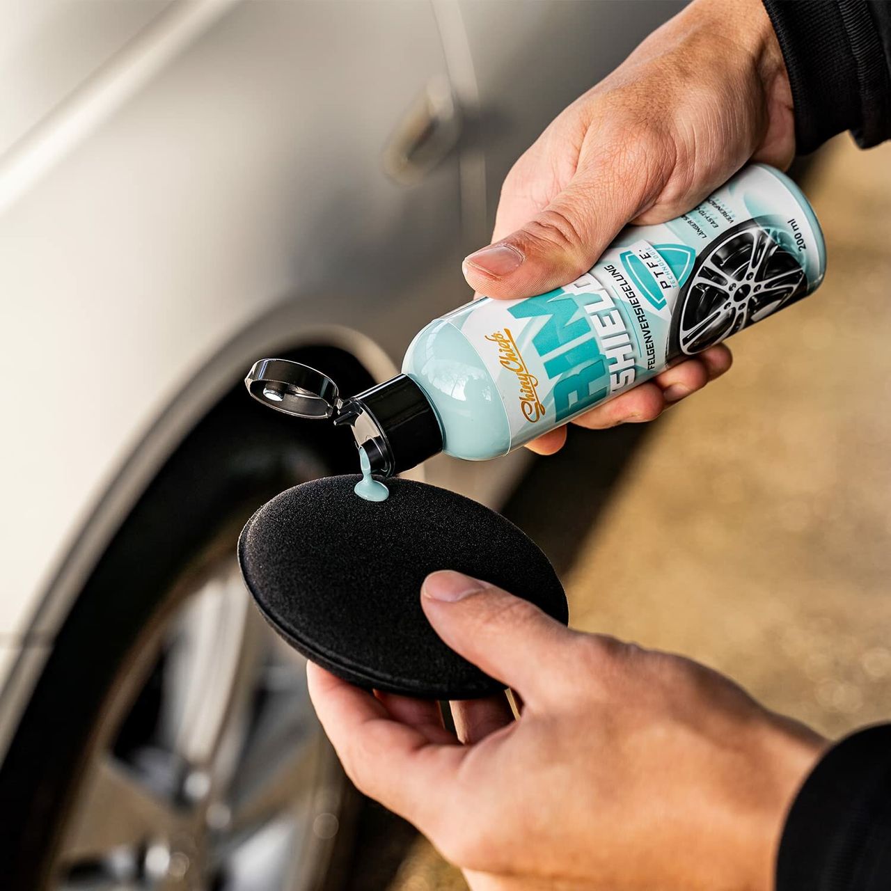 ShinyChiefs RIM SHIELD - PTFE FELGENVERSIEGELUNG glänzende Felgenversiegelung mit PTFE-Technologie 200ml