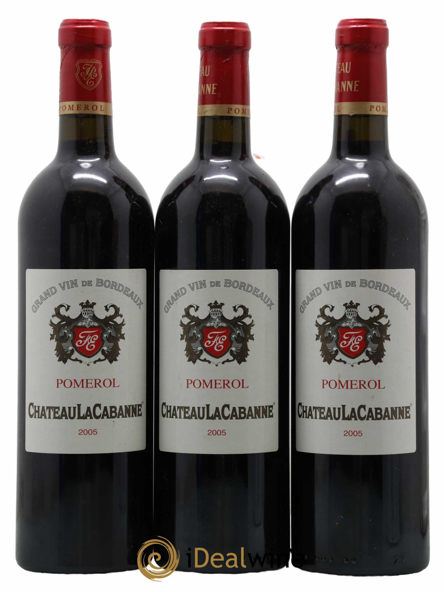 Château la Cabanne  2005 - Lot de 4 Bouteilles
