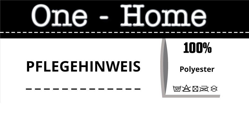 One Home Duschvorhang Einfarbig Breite 180 cm, wasserdicht