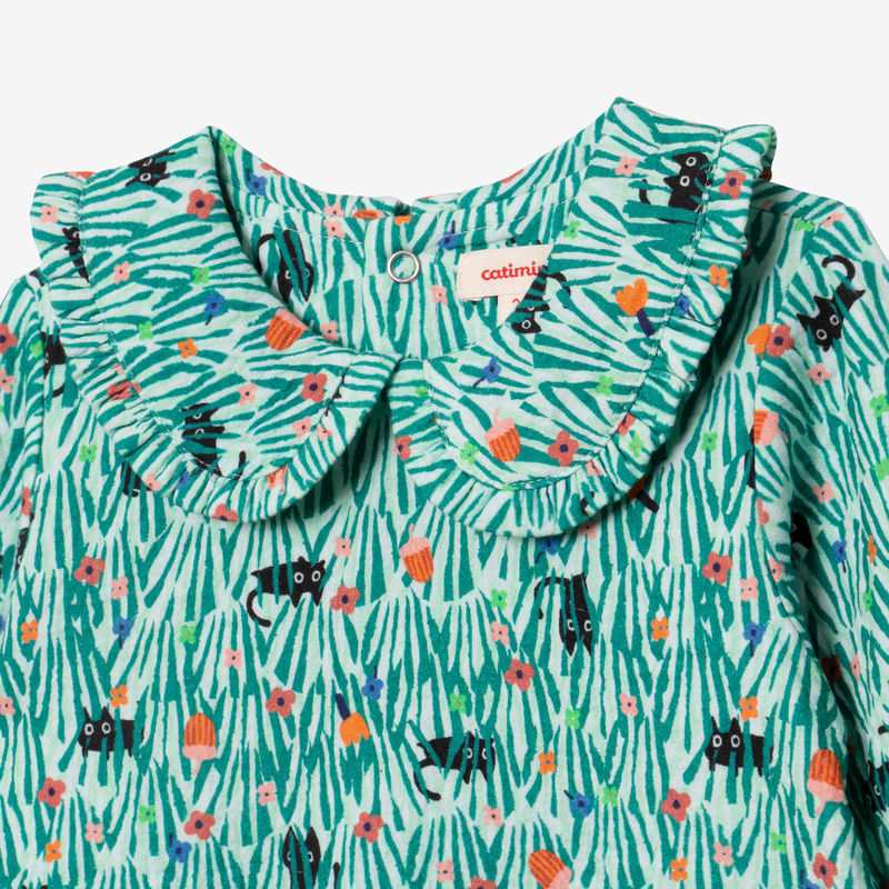 Blouse fille floral-chat Catimini