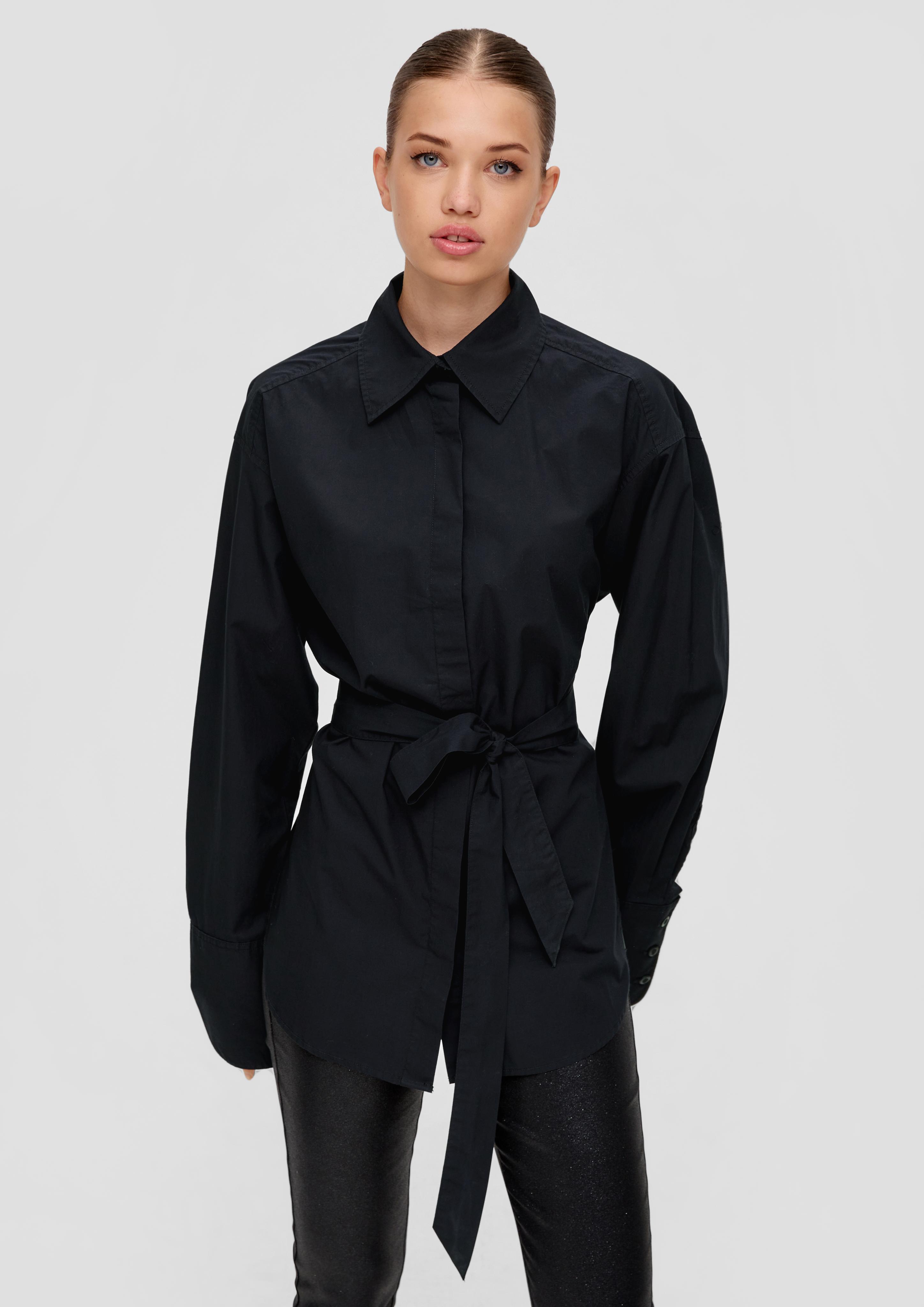 Hemdbluse aus Baumwolle |QS x ELIF  2135068-9999