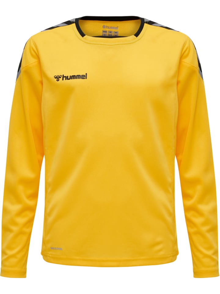 Hummel Hummel T-Shirt Hmlauthentic Kinder in SPORTS YELLOW/BLACK günstig kaufen 116