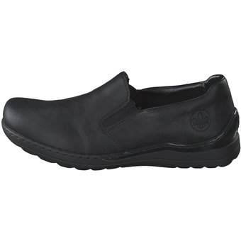 Rieker Slipper in schwarz
