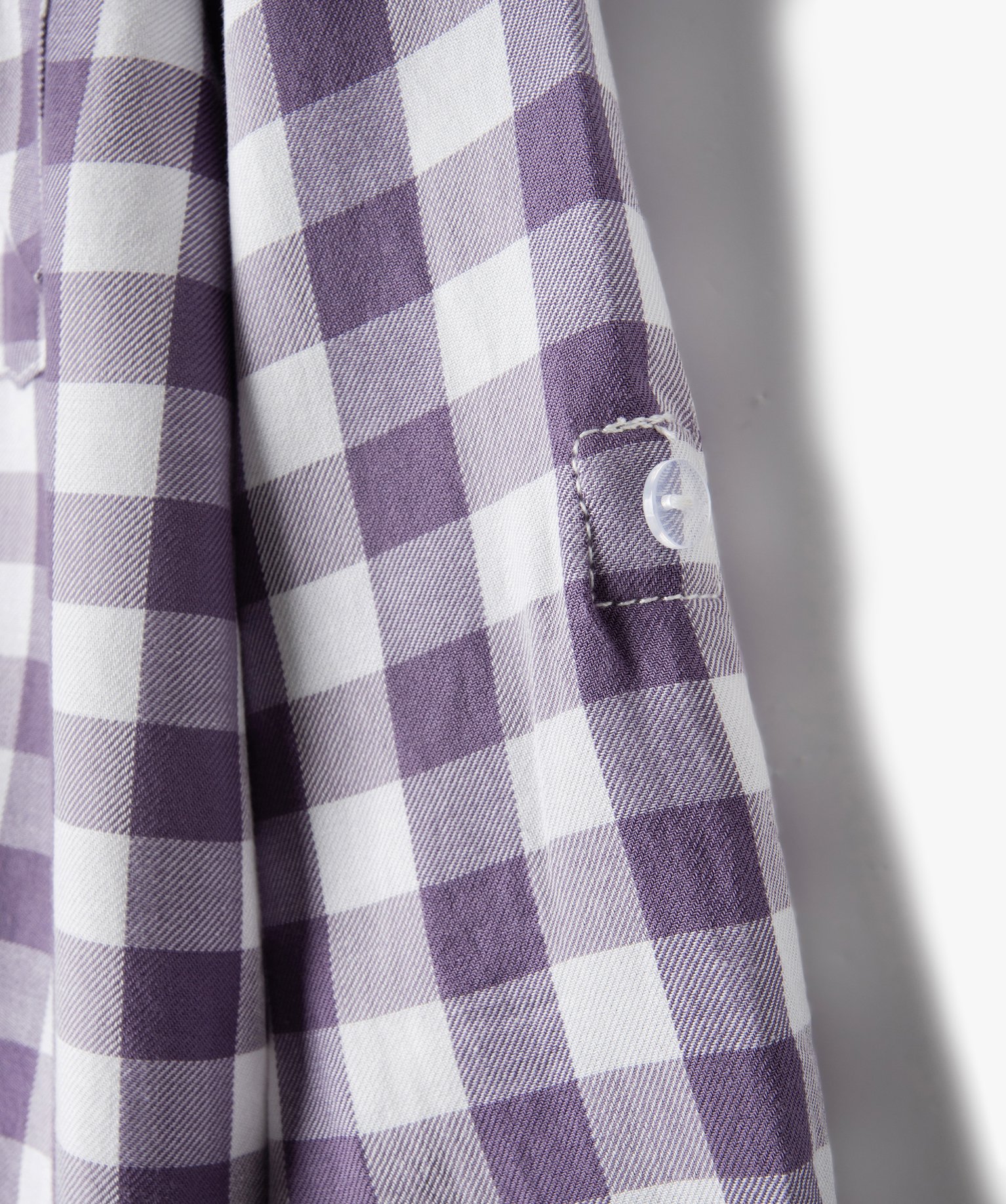 Chemise Garçon à carreaux avec manches retroussables carreaux | GEMO