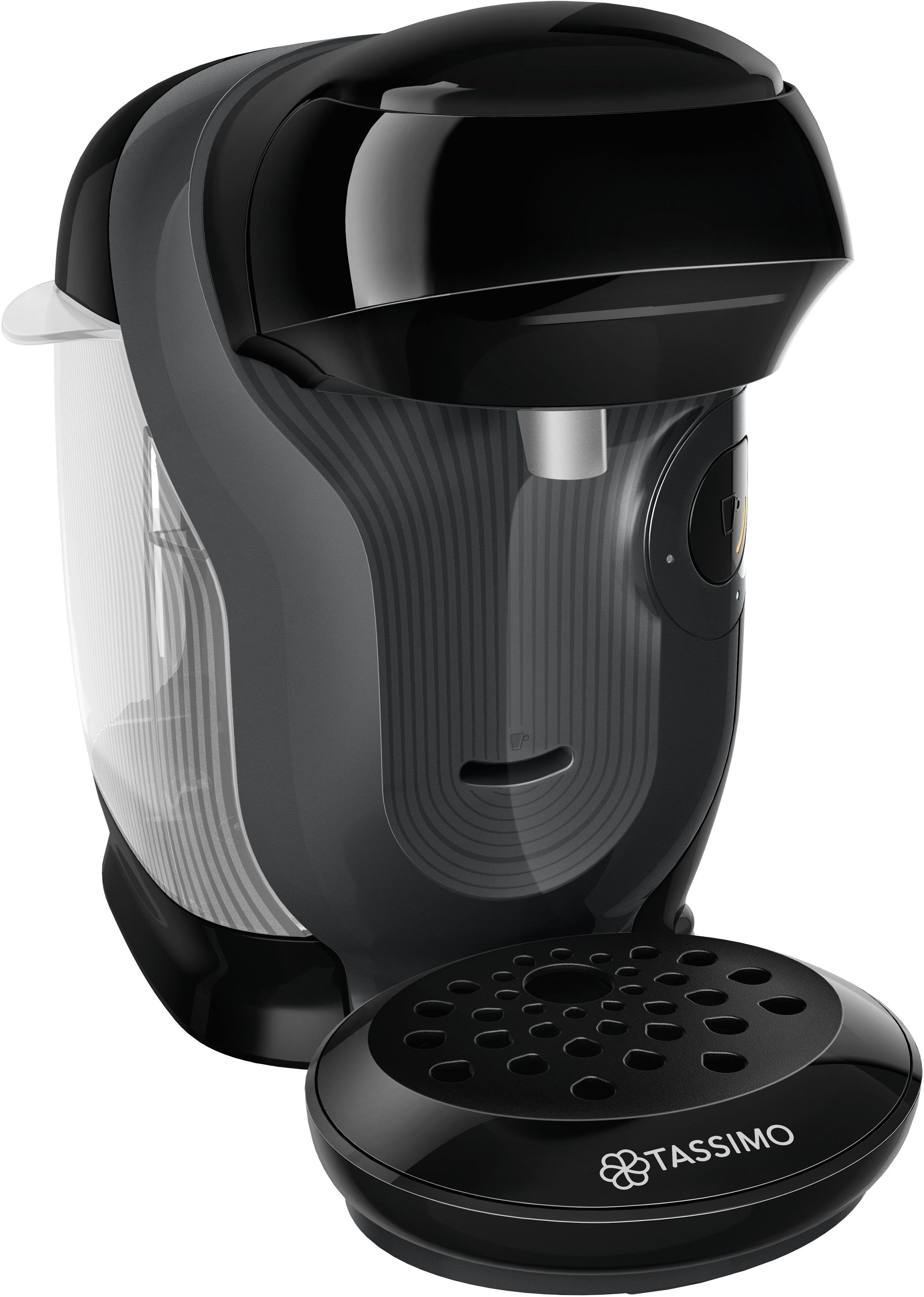 TASSIMO Kapselmaschine STYLE TAS1102, 1400 W, vollautomatisch, geeignet für alle Tassen, platzsparend