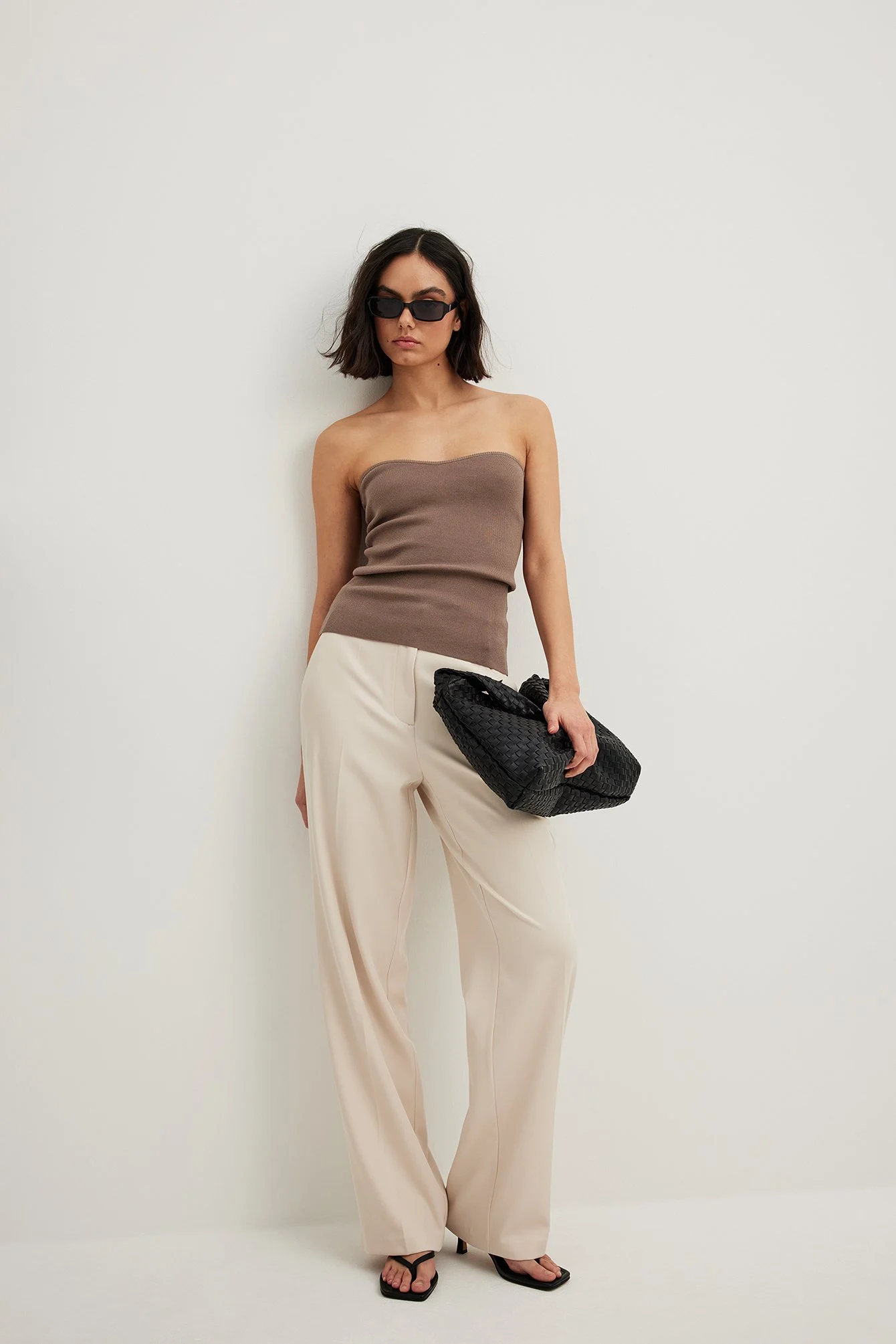 Tube-Top aus Feinstrick