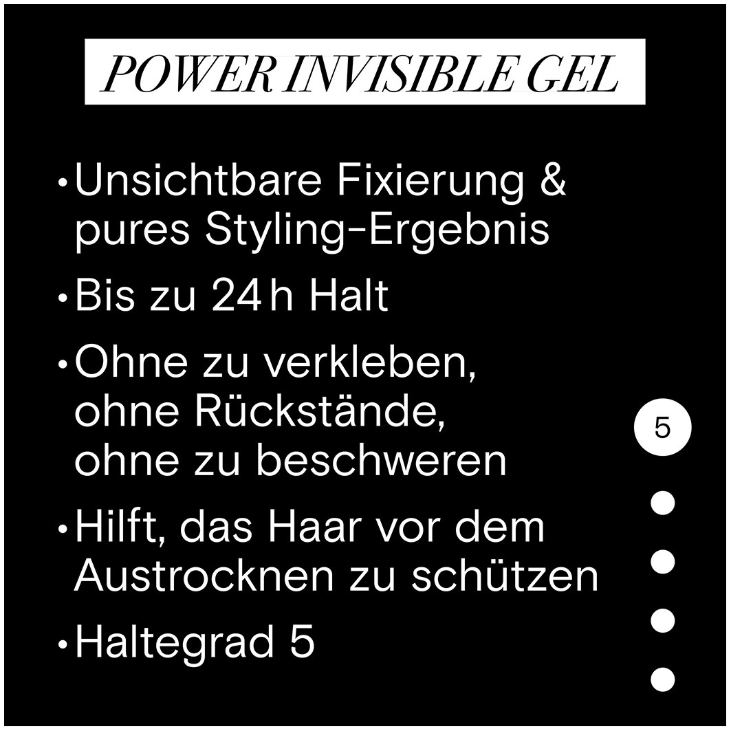 Power Invisible Kein Verkleben & kein Beschweren Halt 5