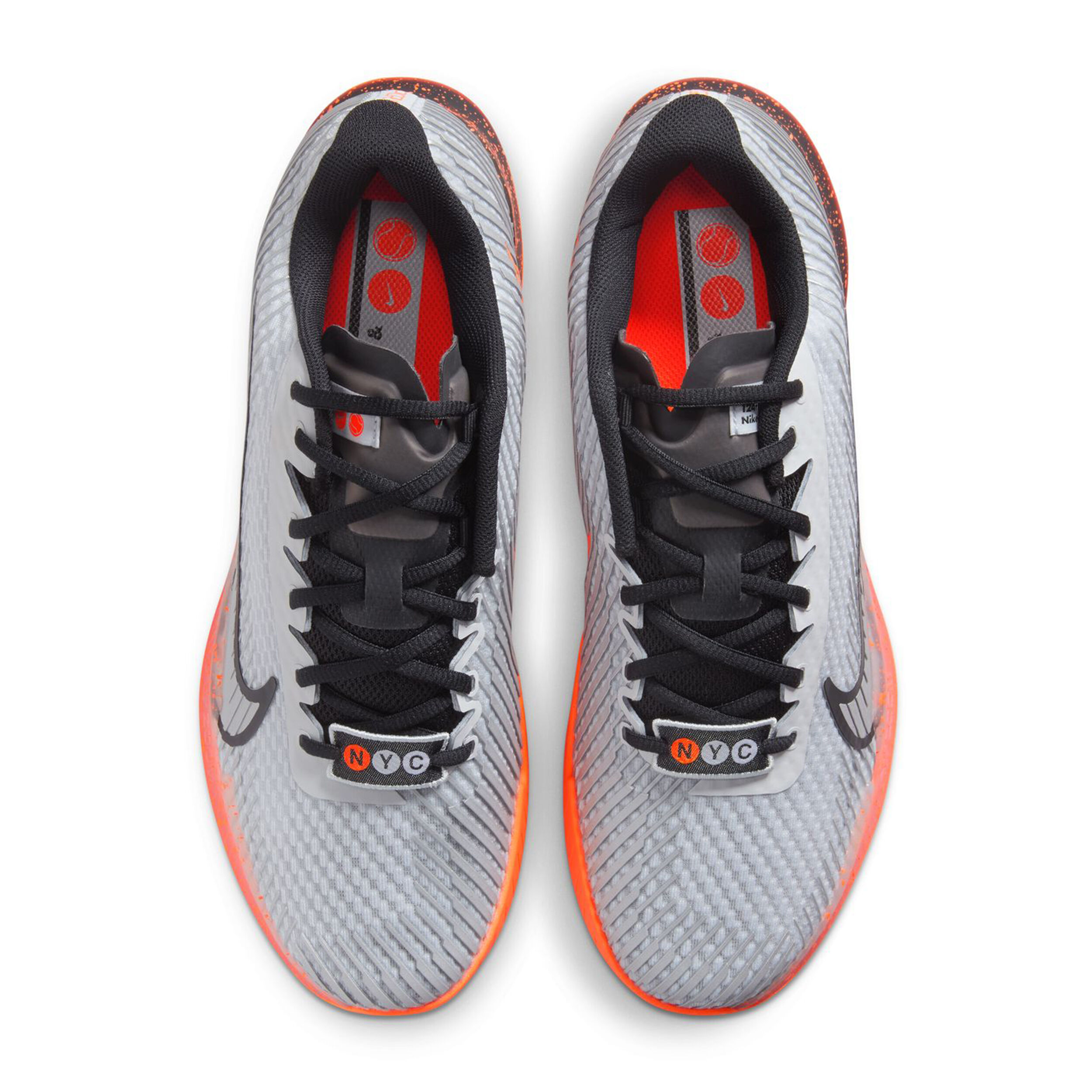 Air Zoom Vapor 11 Premium Allcourtschuh Herren - Weiß, Orange