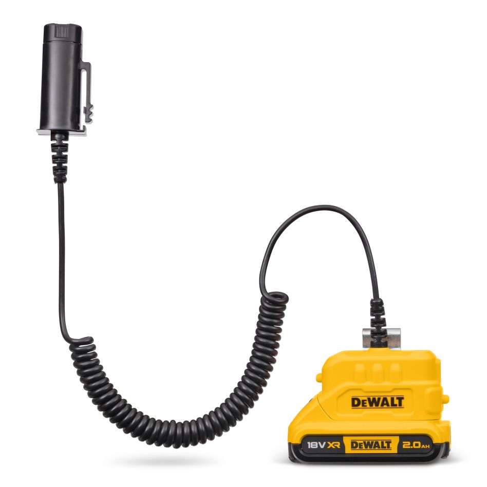 DeWalt DXPGB2WD21 Luchtzuiverend beademingsapparaat met lashelm P3 18 V 2.0 Ah