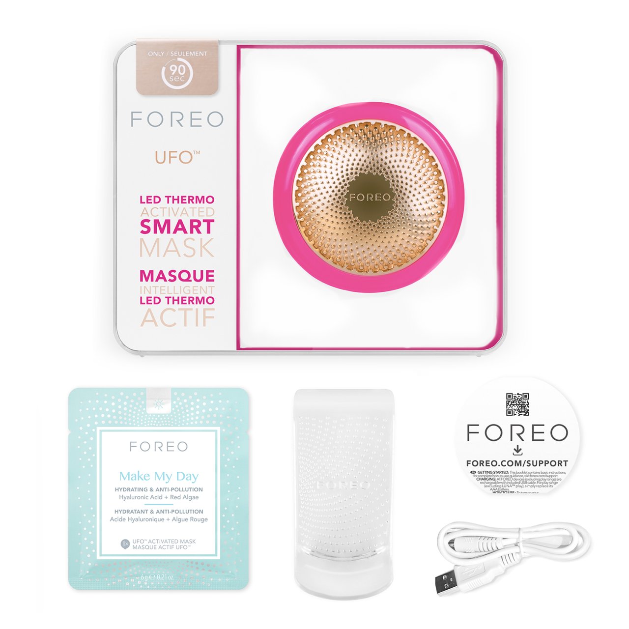 Foreo UFO Intelligente Maskenbehandlung - Fuchsia