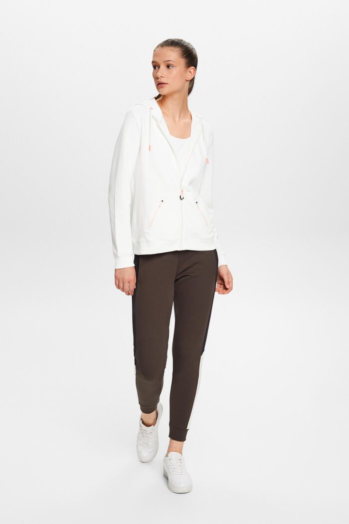 Cardigan mit Kapuze und Reißverschluss