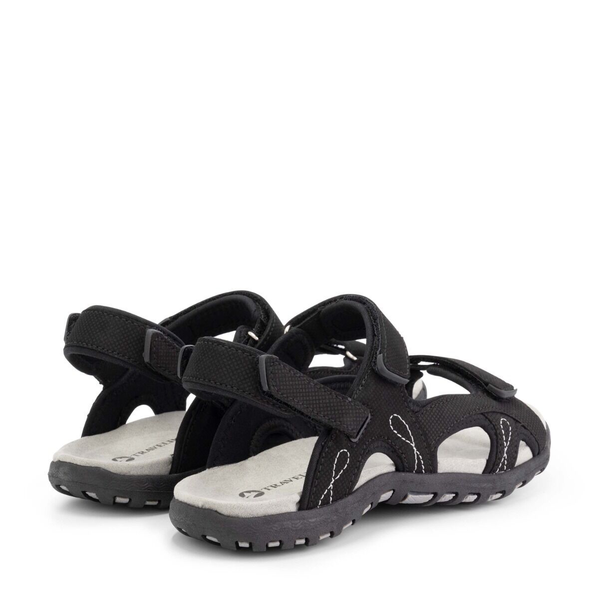 Travelin' Stranda Black Damen Sandalen