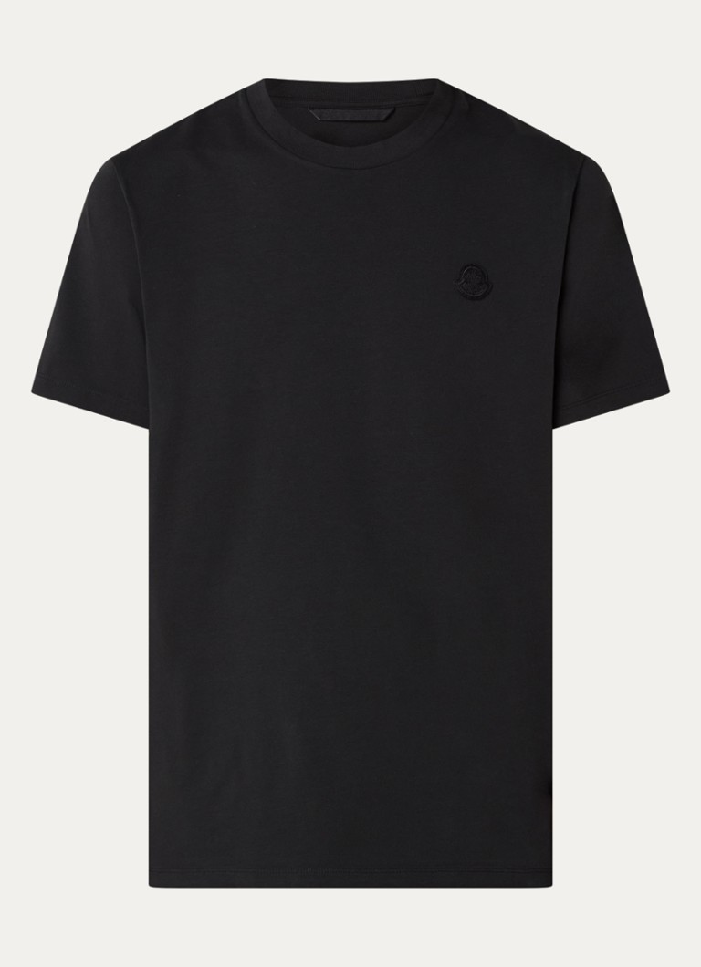 Moncler  T-shirt met logo- en backprint