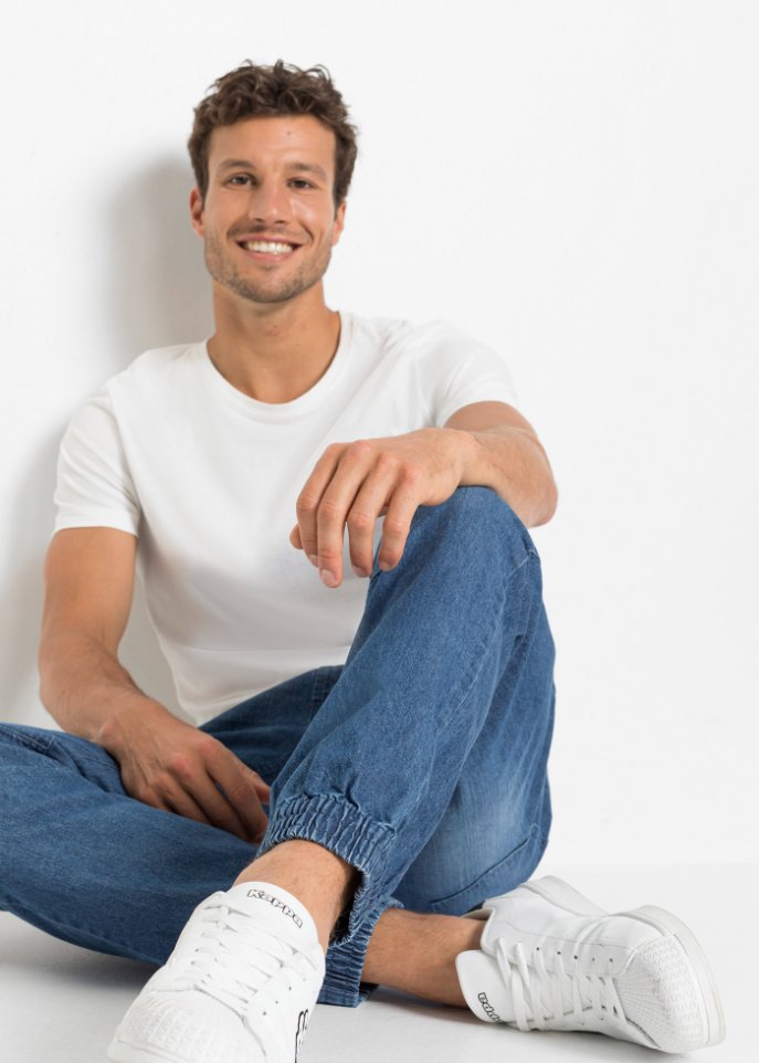 Regular Fit Schlupfjeans, Straight (2er Pack)