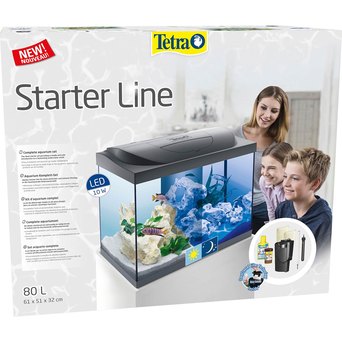 Tetra Starter Line LED Aquarium 80L günstig kaufen