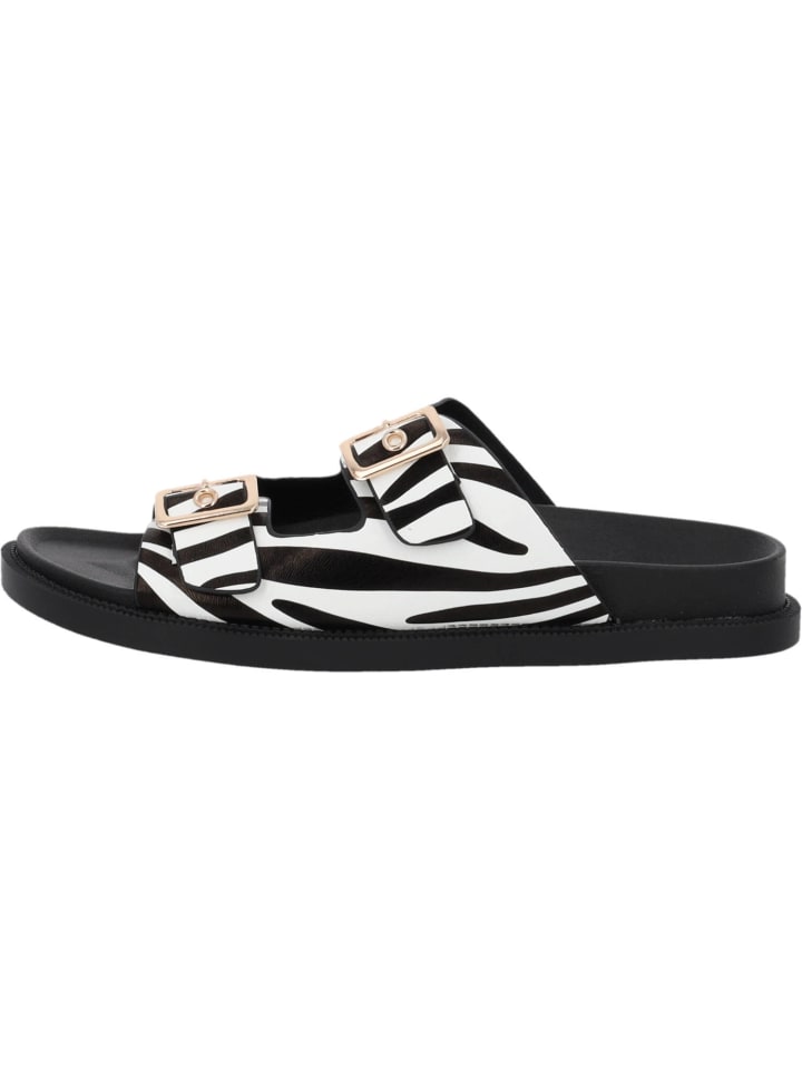 palado Pantoletten in black white günstig kaufen
