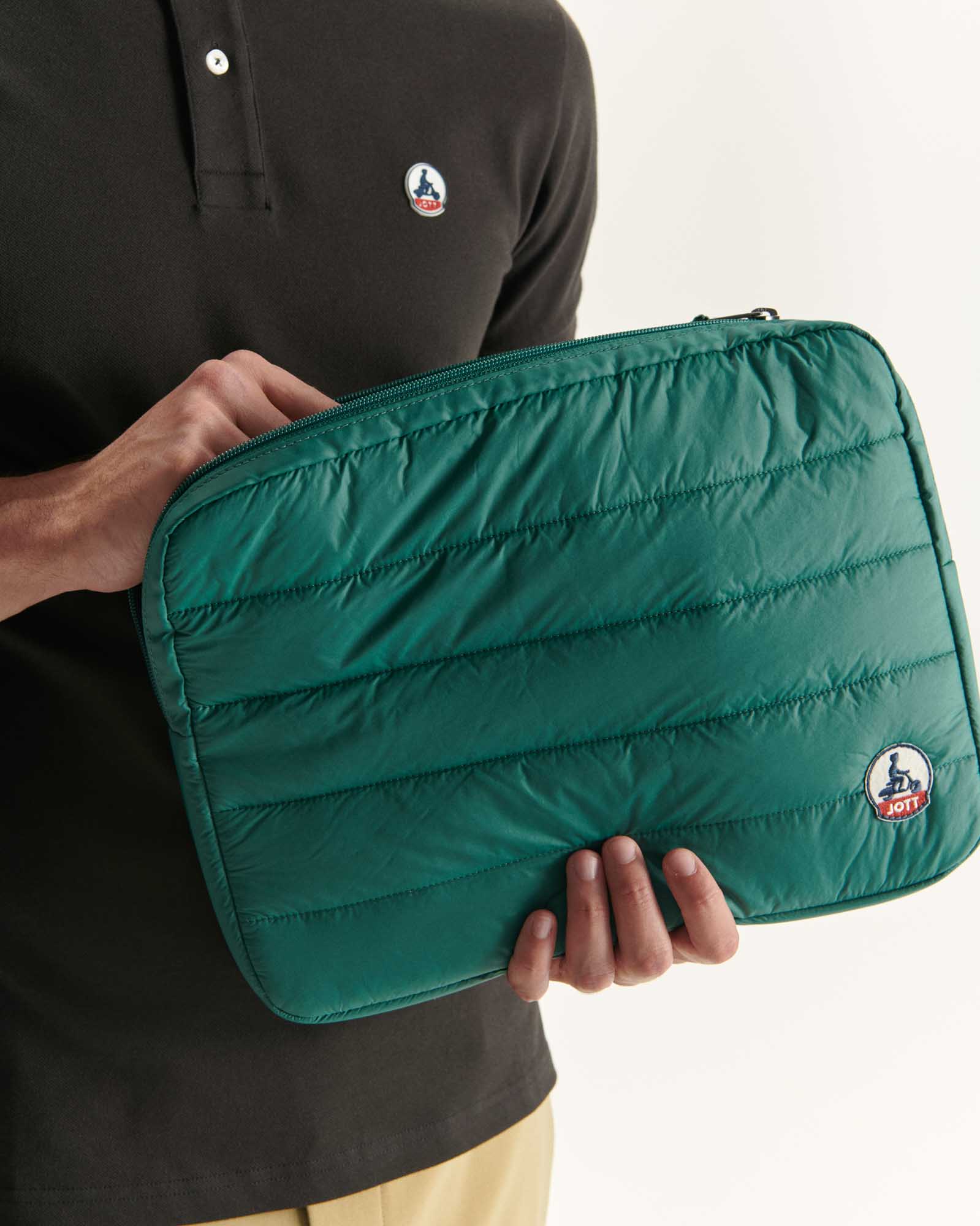 Housse d'ordinateur Vert foncé Hateya 2.0