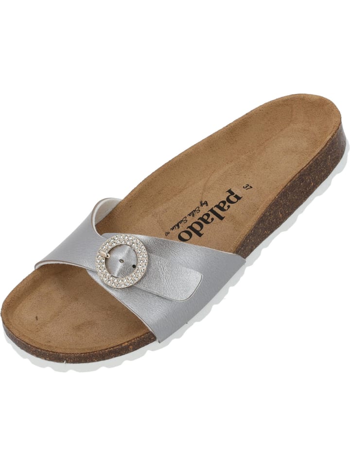 palado Pantoletten in silber metallic günstig kaufen