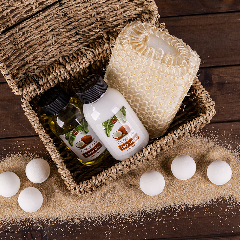 accentra Truhe COCONUT in Seegrastruhe