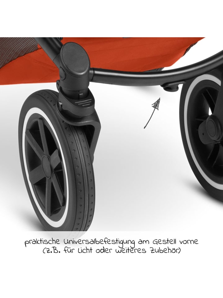 ABC-Design Buggy & Sportwagen Samba mit Sportsitz (ab ca. 9 in orange,schwarz günstig kaufen onesize