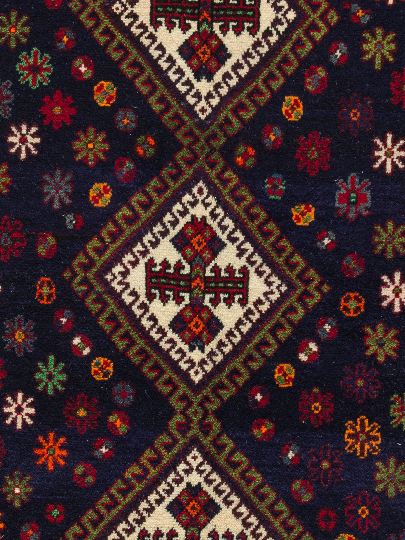 Sirjan ca. 173 x 210 cm, Unikat / Einzelstück