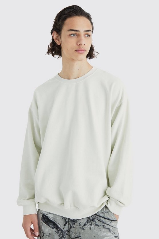 Gefärbtes Oversize Sweatshirt