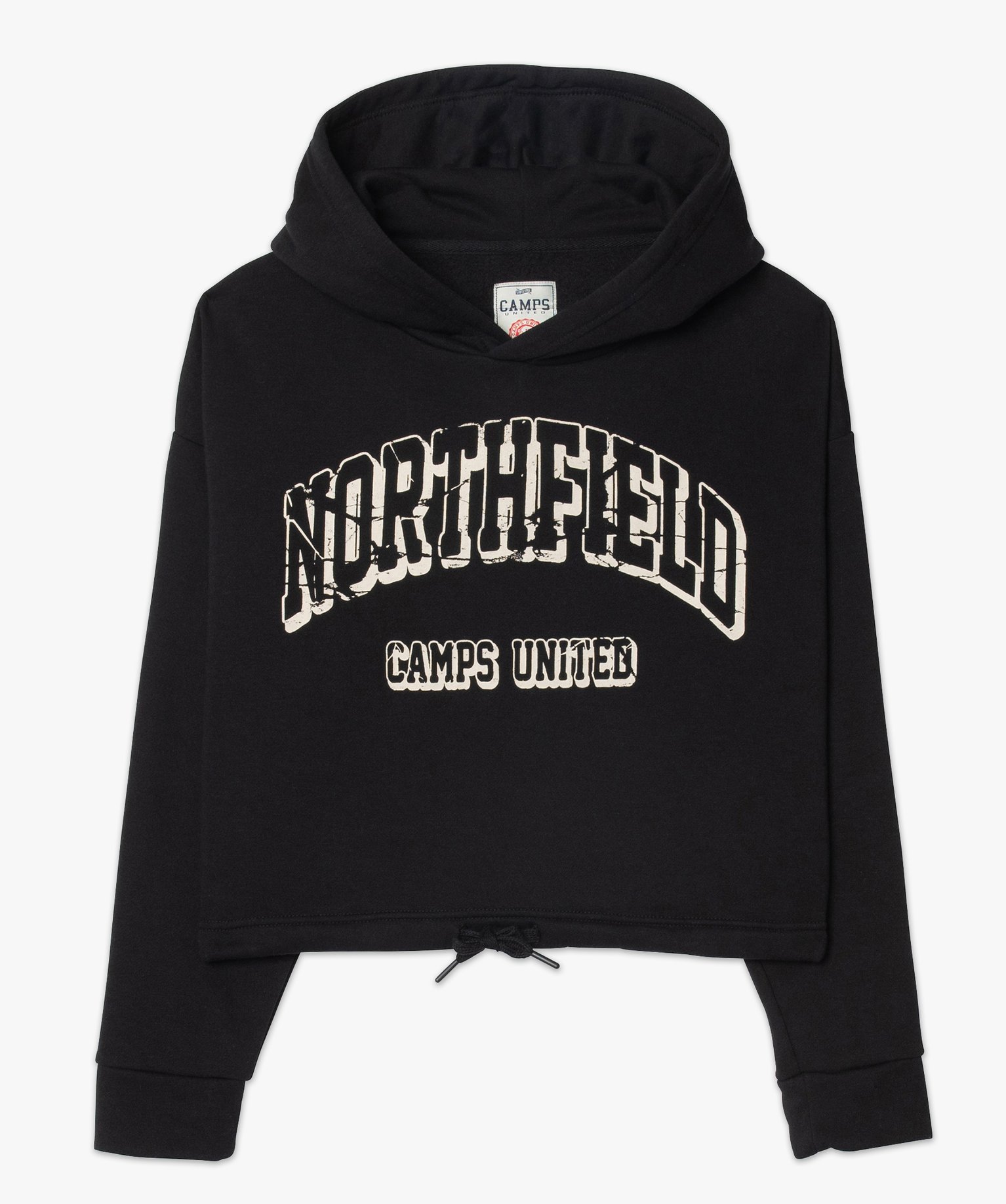Sweat femme à capuche coupe courte - CAMPS | GEMO
