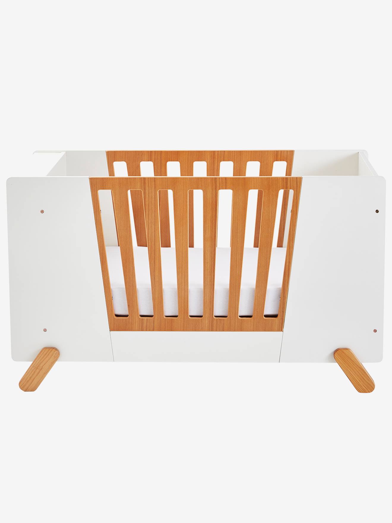 Vertbaudet Babybett PIROUETTE - weiß