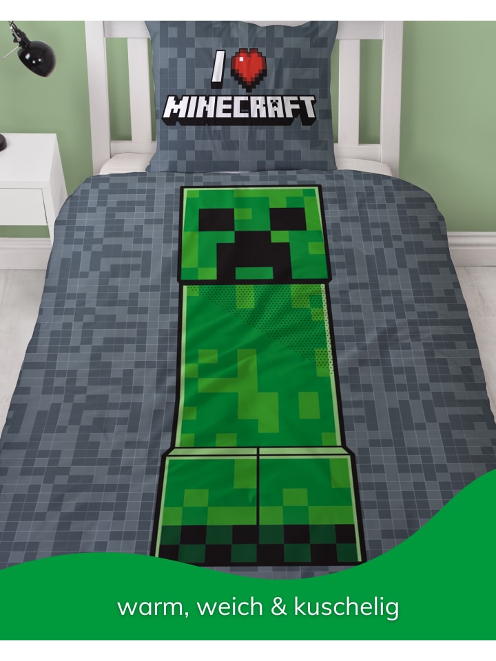 Minecraft Bettwäsche-Set Biber 