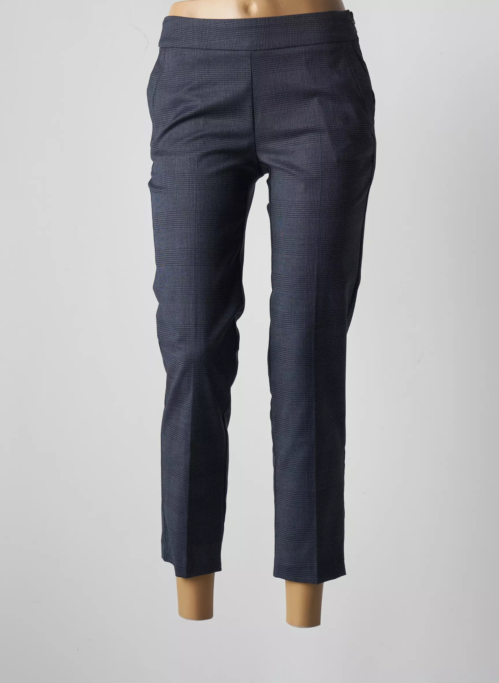 Morgan Pantalon7 8 Femme couleur bleu
