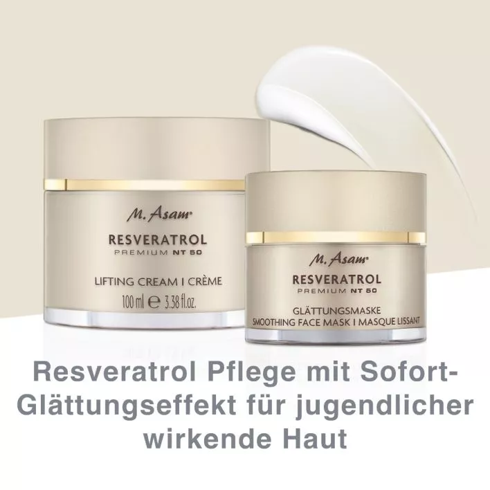 RESVERATROL PREMIUM NT50 Liftings & Glättungsroutine 2-teilig