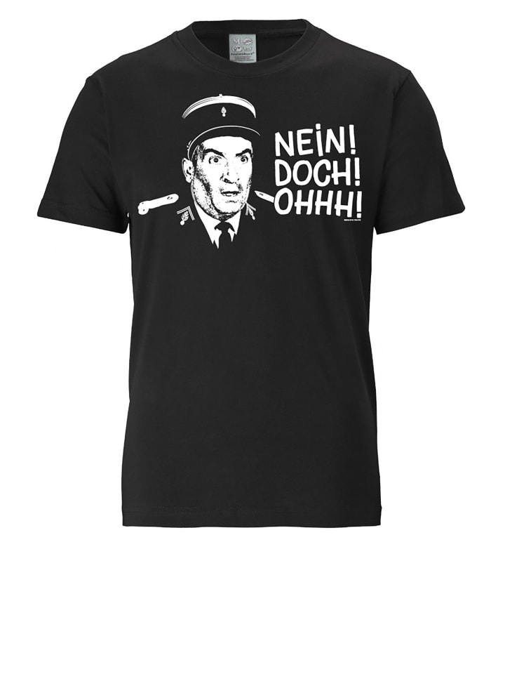Logoshirt T-Shirt Le Gendarme de Saint-Tropez - Nein! Doch! Ohhh! in schwarz günstig kaufen