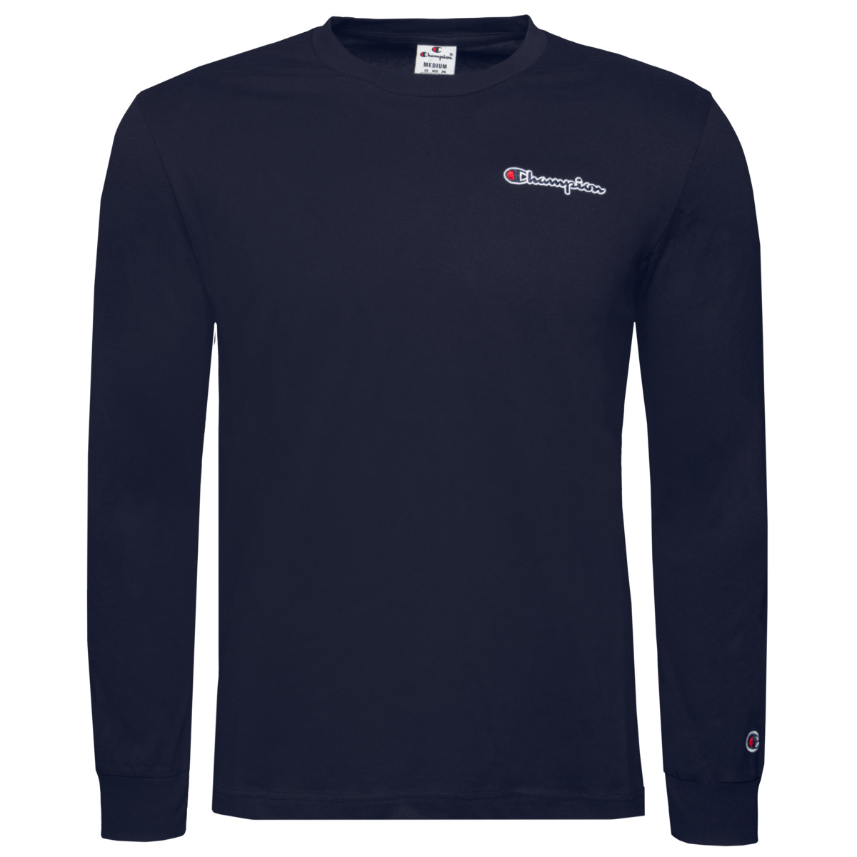 Champion Crewneck Long Sleeve Langarmshirt dunkelblau