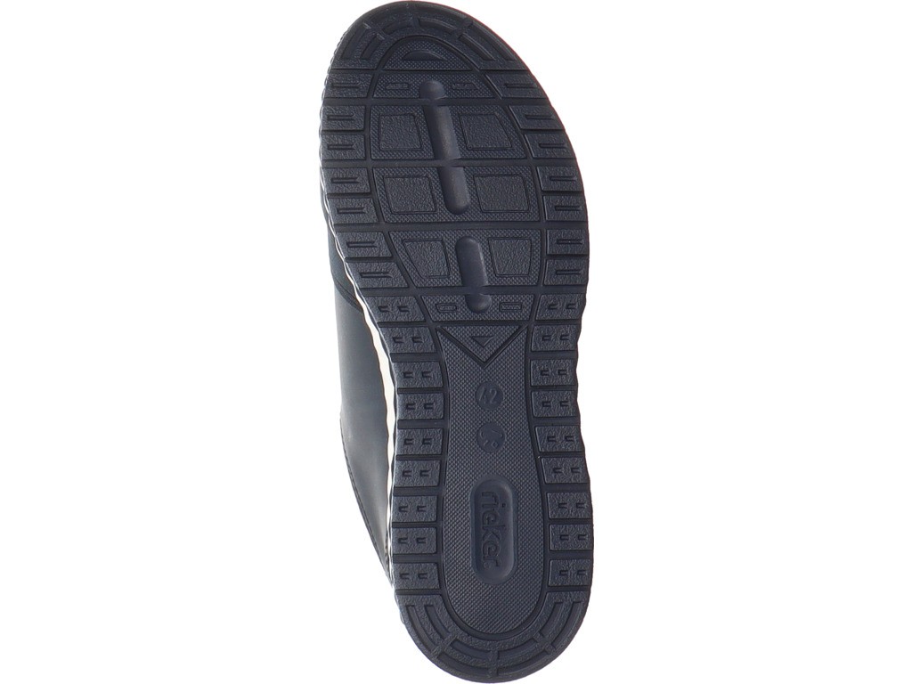 RIEKER Freizeit Schnürer blau