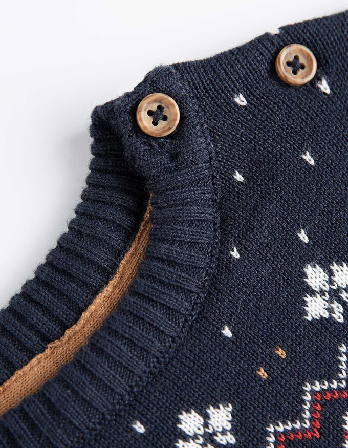Strickpullover - Allover-Muster