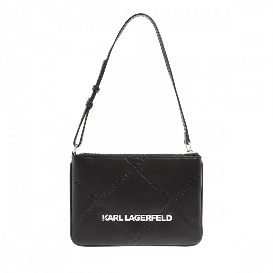 Karl Lagerfeld - Karl Lagerfeld Shoulder Bags Synthetisches Material Black - schwarz