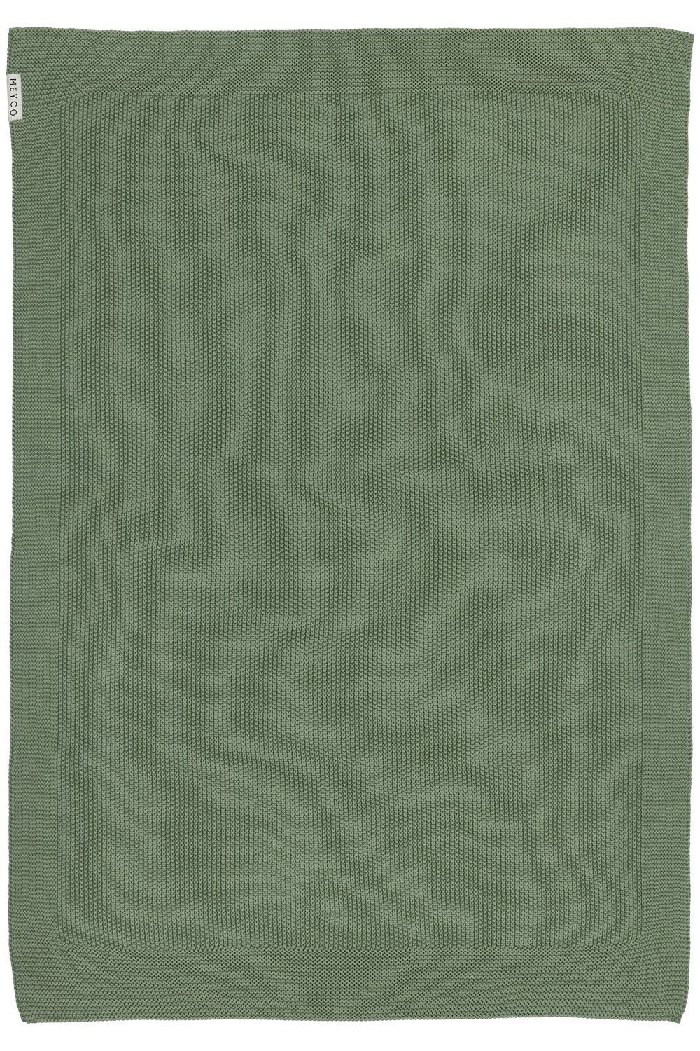 Babydecke Mini Relief Forest Green, Meyco Baby, 100x150cm