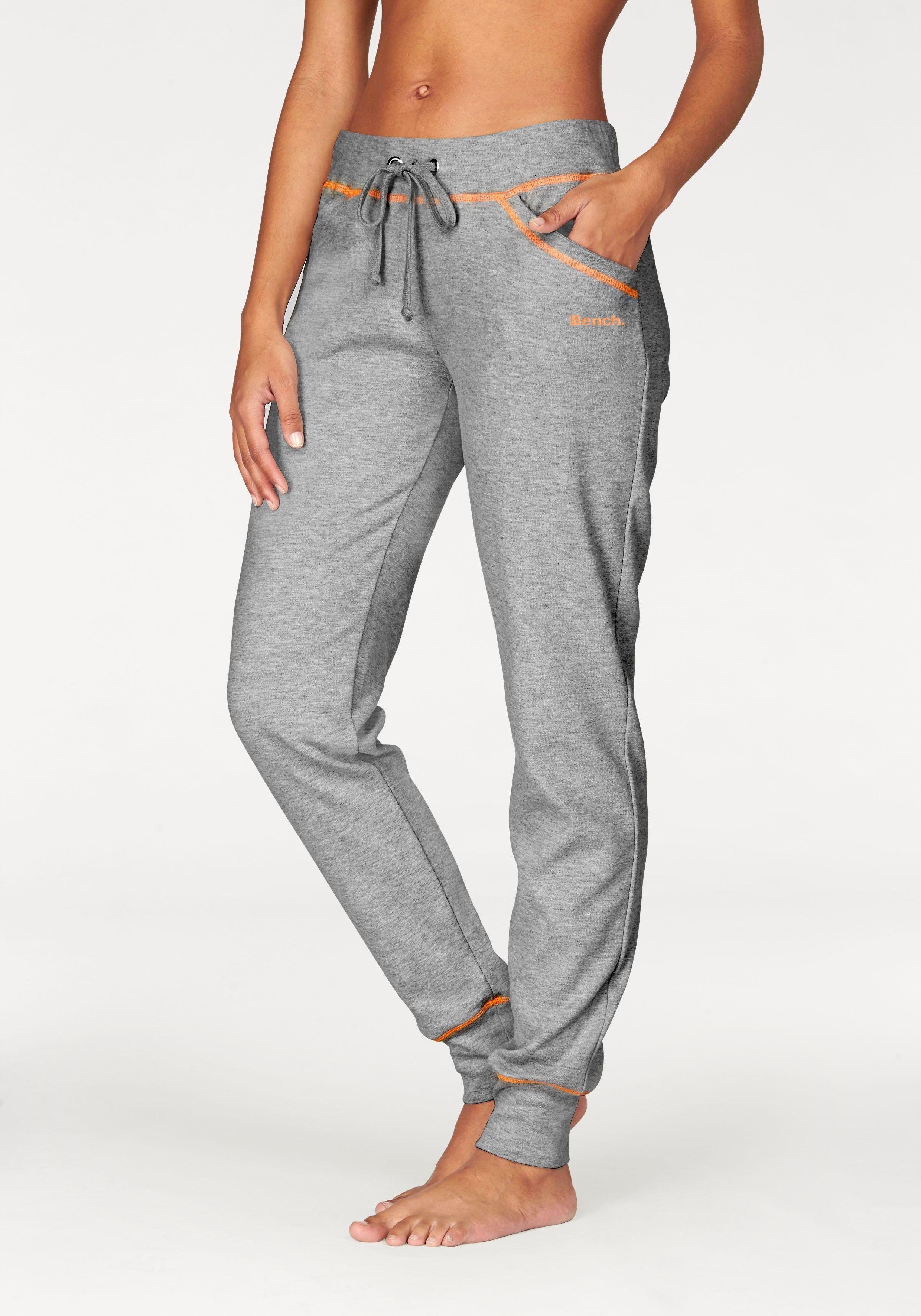 Bench. Loungewear Relaxhose mit kontrastfarbenen Nähten, Loungewear, Loungeanzug