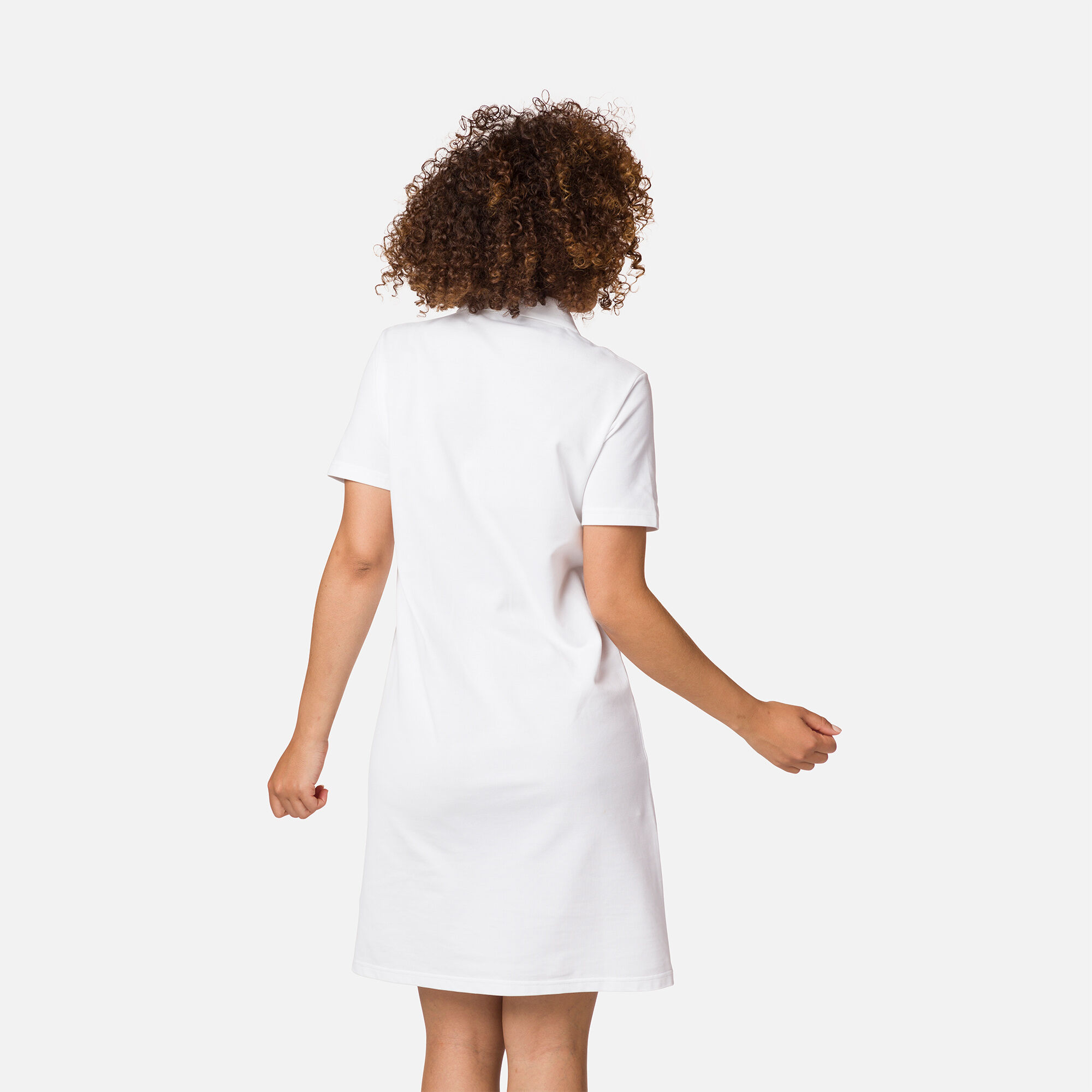Robe polo femme en coupe ample