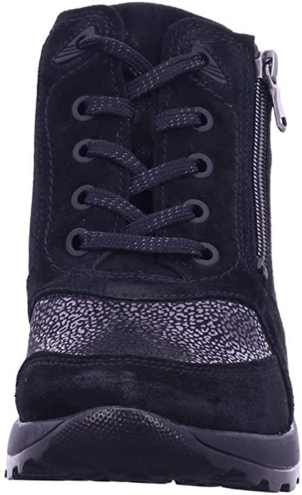 WALDLÄUFER Winterstiefel schwarz