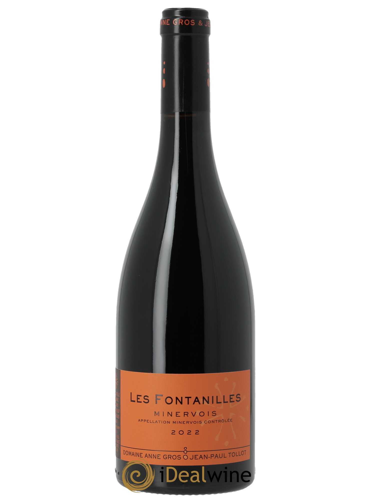Minervois Les Fontanilles Anne Gros & Jean-Paul Tollot  2022 - Lot de 1 Bouteille