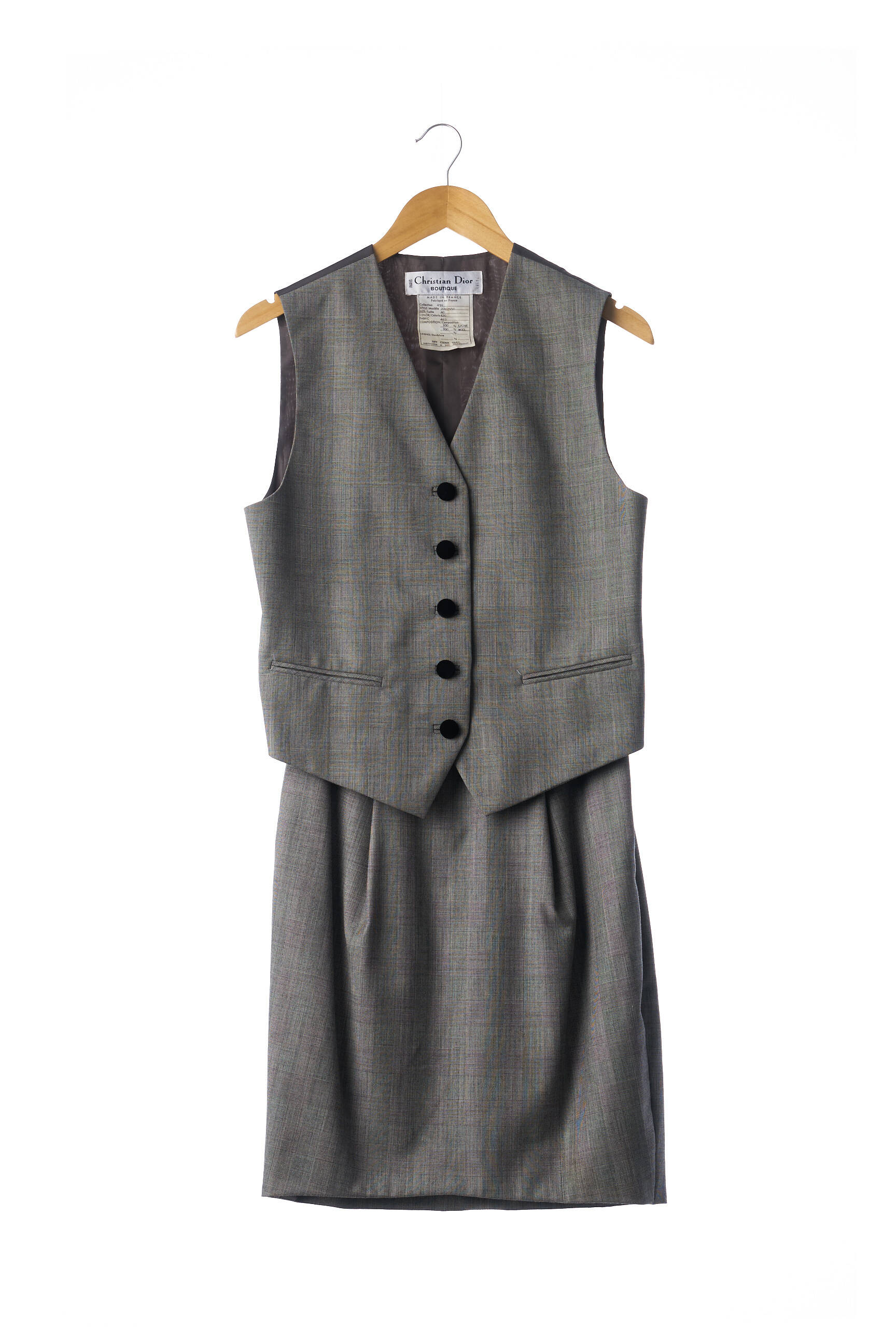 Christian Dior Ensembles Jupe Femme couleur gris