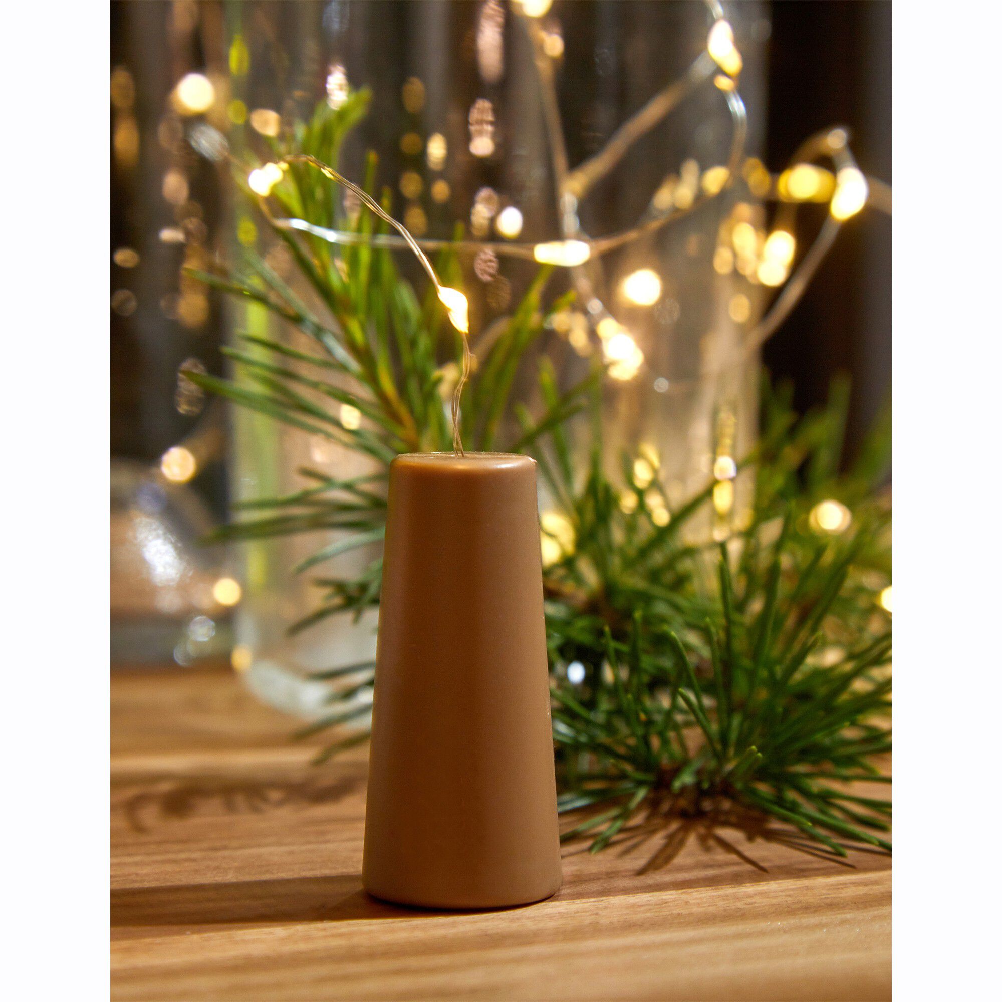 Lot de 6 bouchons avec guirlandes lumineuses