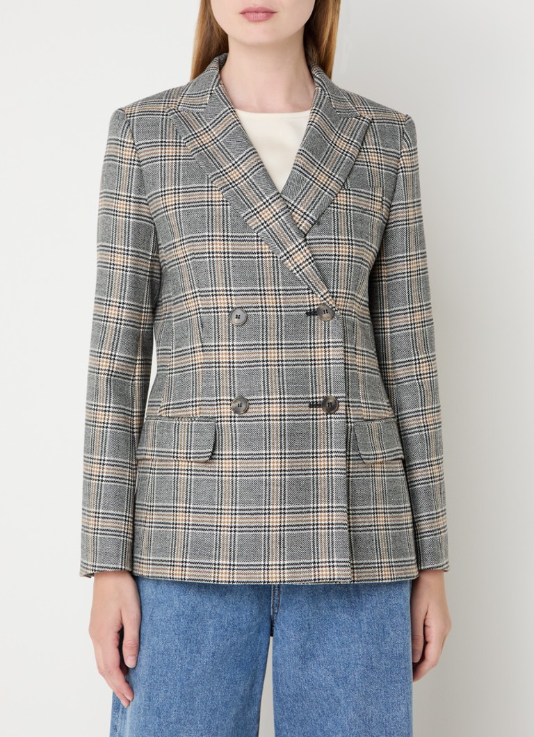 Dvouřadé sako MaxMara Rivolo z panenské vlny s klopami
