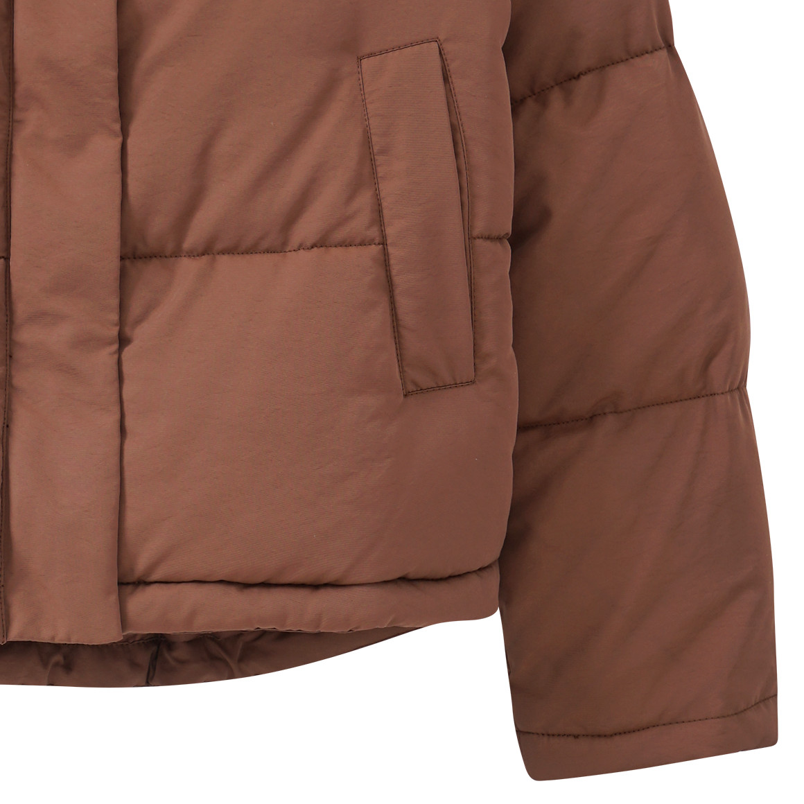 Mädchen Steppjacke mit Stehkragen